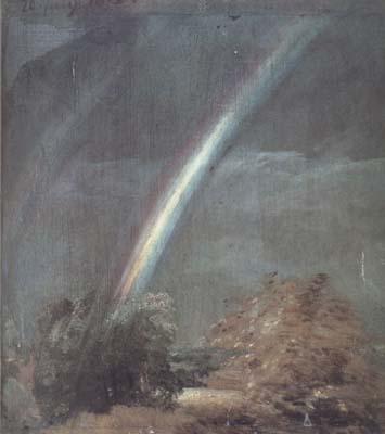 John Constable Landscape with Two Rainbows (mk10) Germany oil painting art